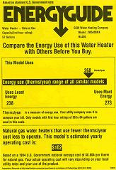 yellow energyguide label, Boston, Plainville MA